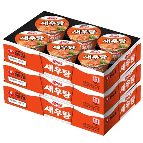 놓치면 후회할 농심 새우탕 큰사발 컵라면 115g 추천상품베스트5