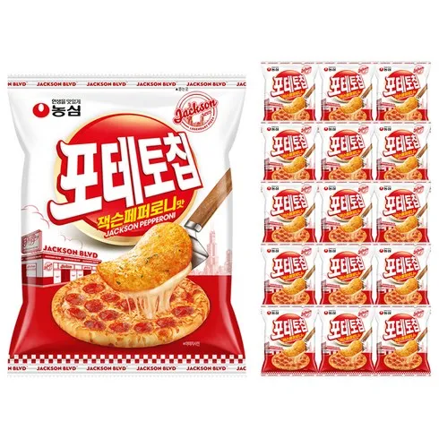 가성비 최고 농심 포테토칩 잭슨페퍼로니맛 추천상품베스트5